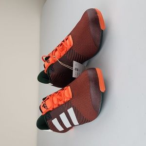 Adidas Impact Orange-Ecru Tint-Shadow Green Men's Cycling Shoes